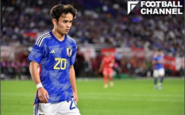 日本队强赛年轻球员久保建太郎中场核心