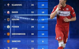 足球数据分析预期进球哈兰德联赛第一